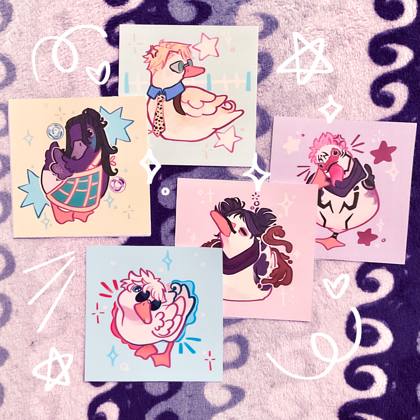 Jujutsu Quacksen Duck Prints