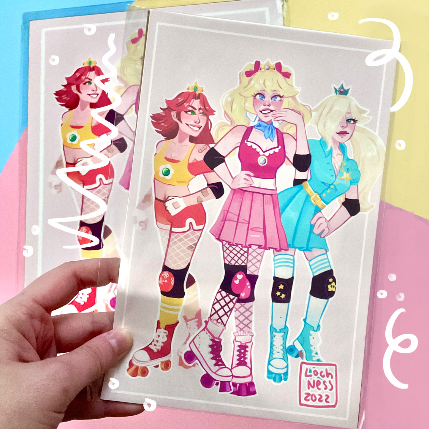 Skate Princesses Print