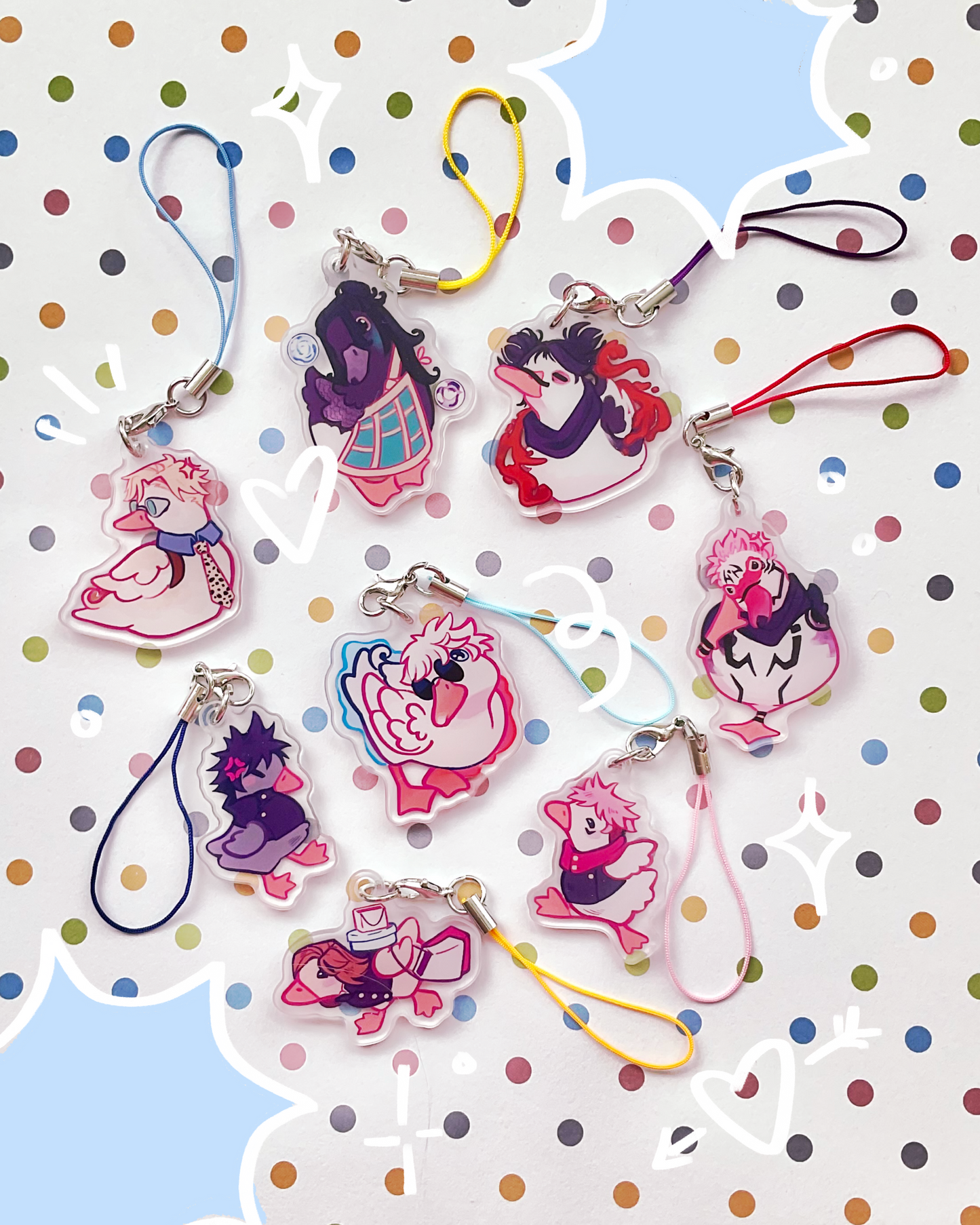JJK Phone Charms