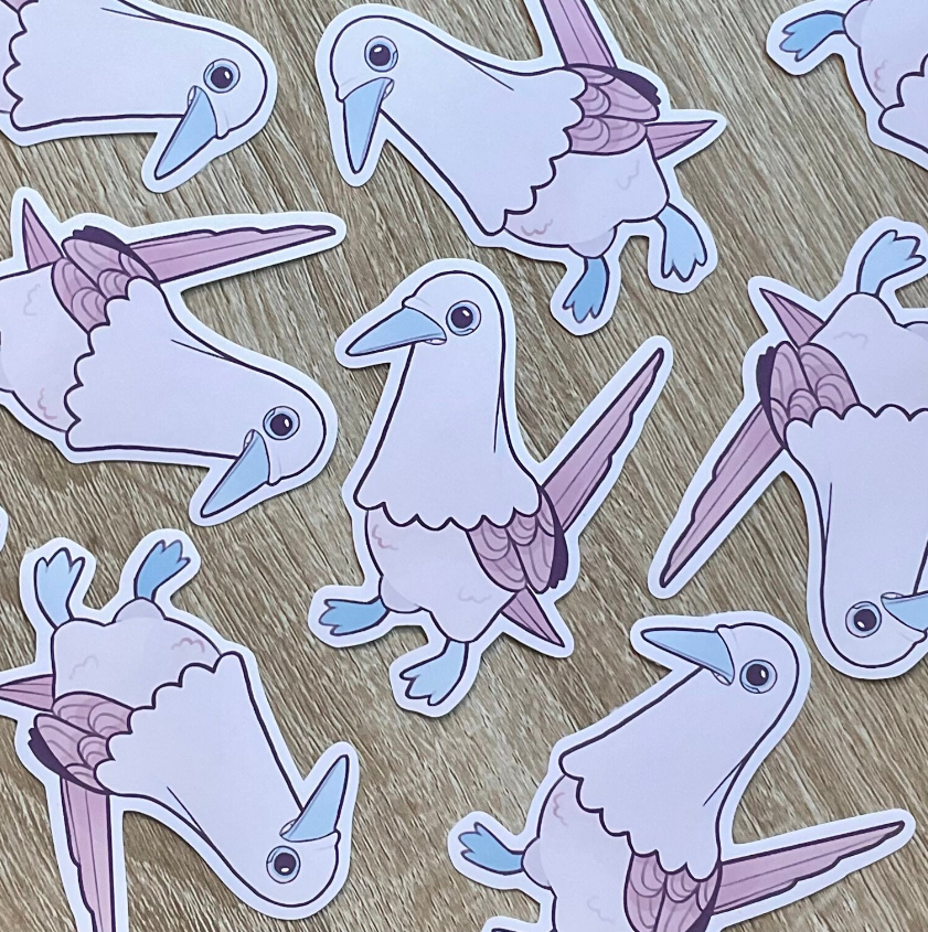 Halloween Bird Stickers