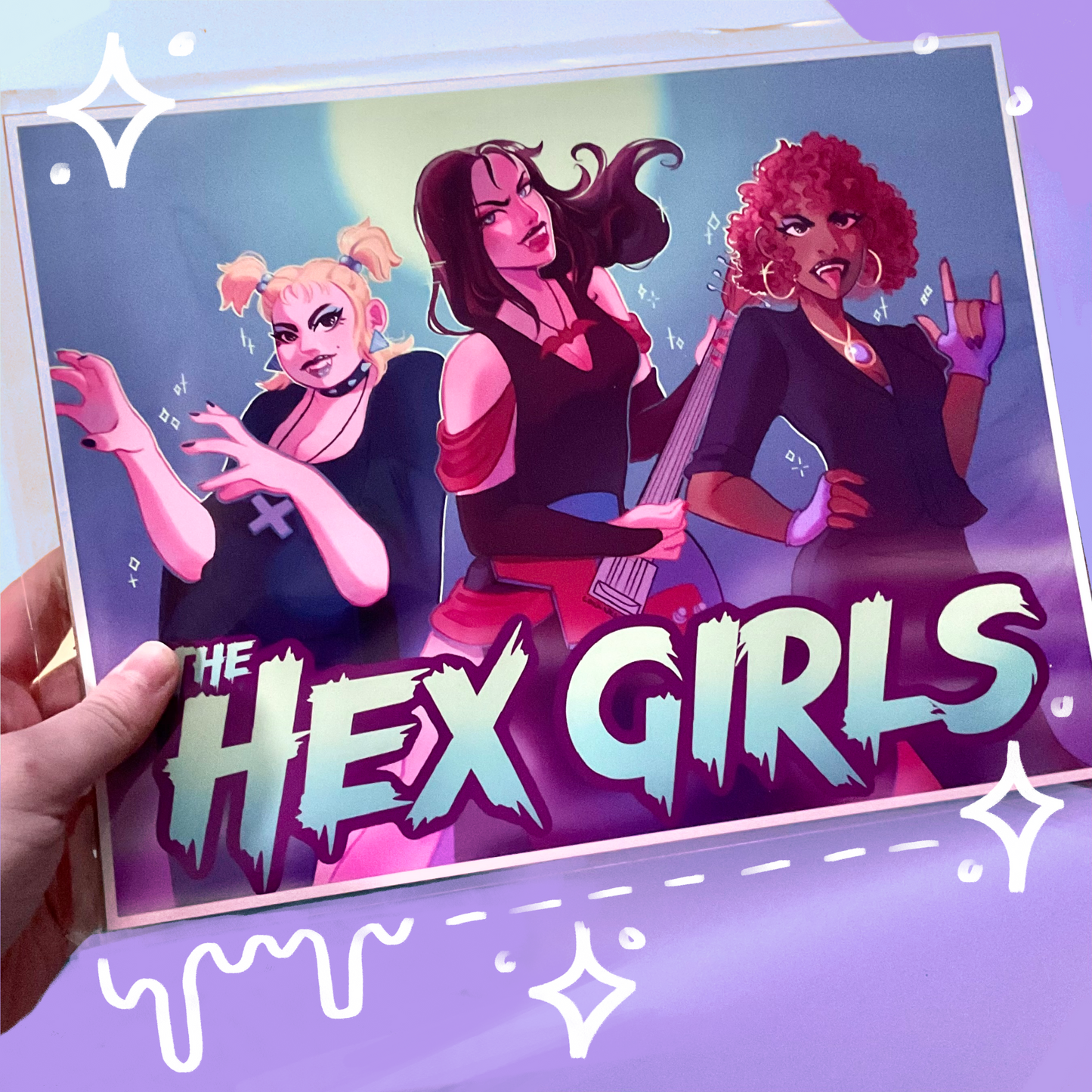Hex Girls Print