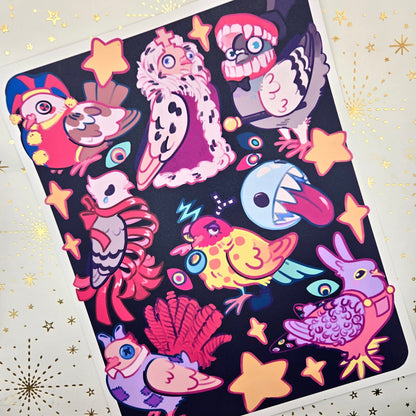 Amazing Pidgital Circus Print