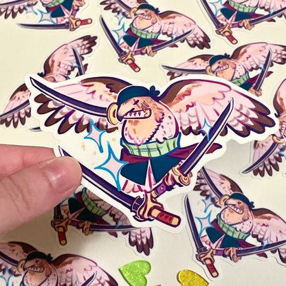 One Piece Bird Stickers