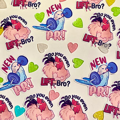 Gym Bird Stickers