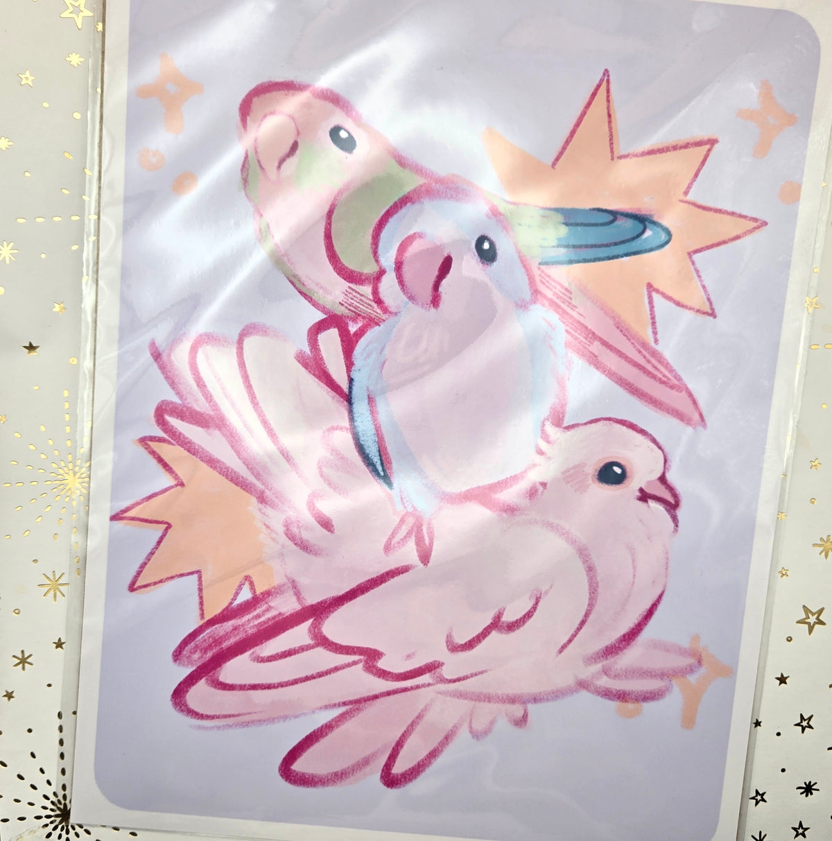 Bird Babies Print