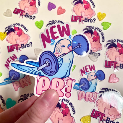 Gym Bird Stickers