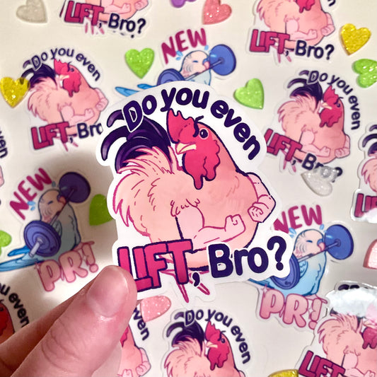 Gym Bird Stickers