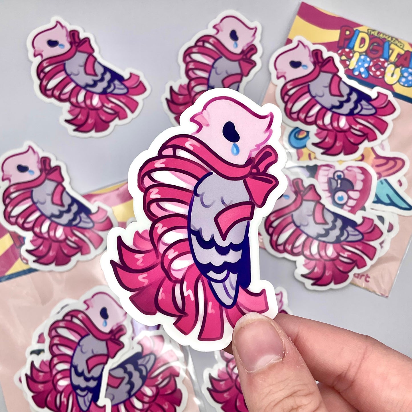 Amazing Pidgital Circus Stickers