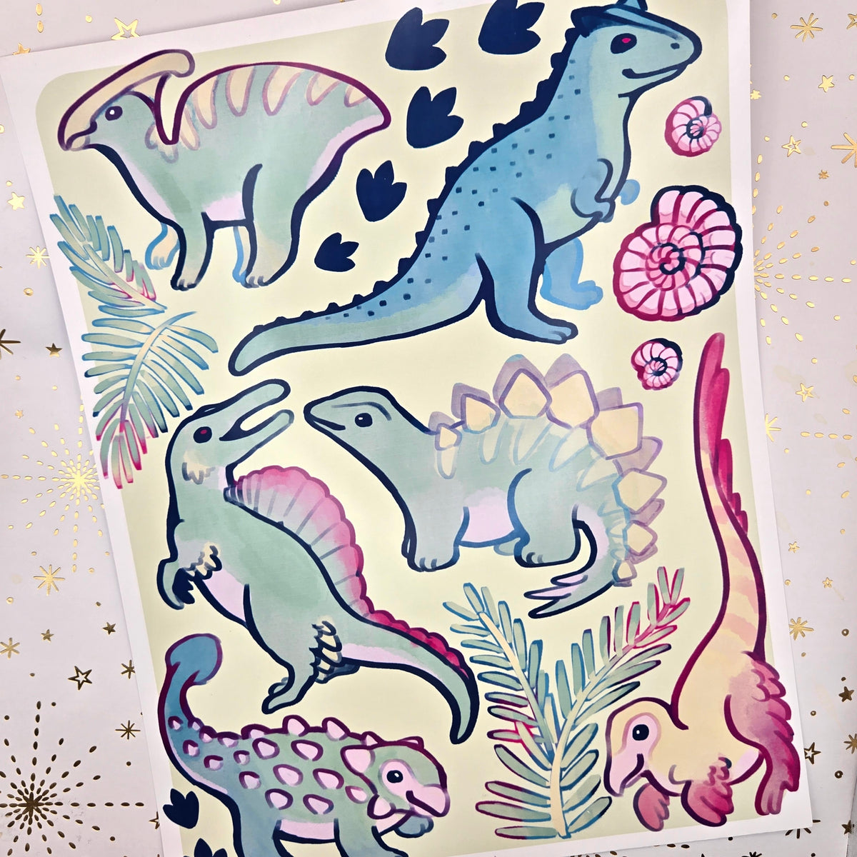 Dinosaur Print