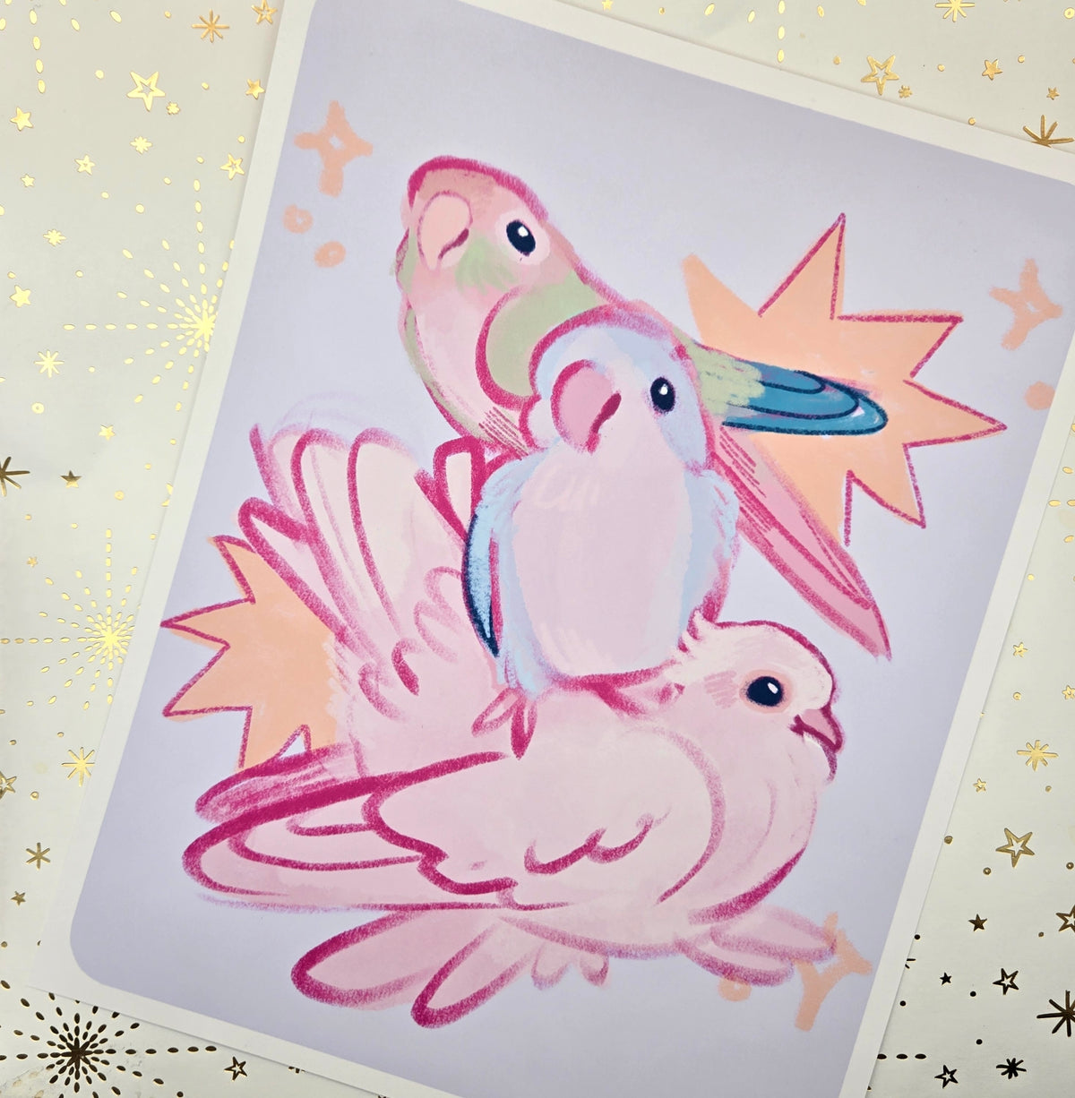 Bird Babies Print