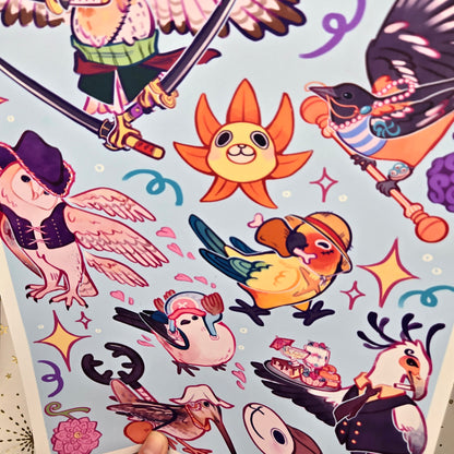One Piece Print