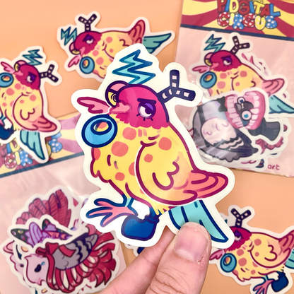 Amazing Pidgital Circus Stickers