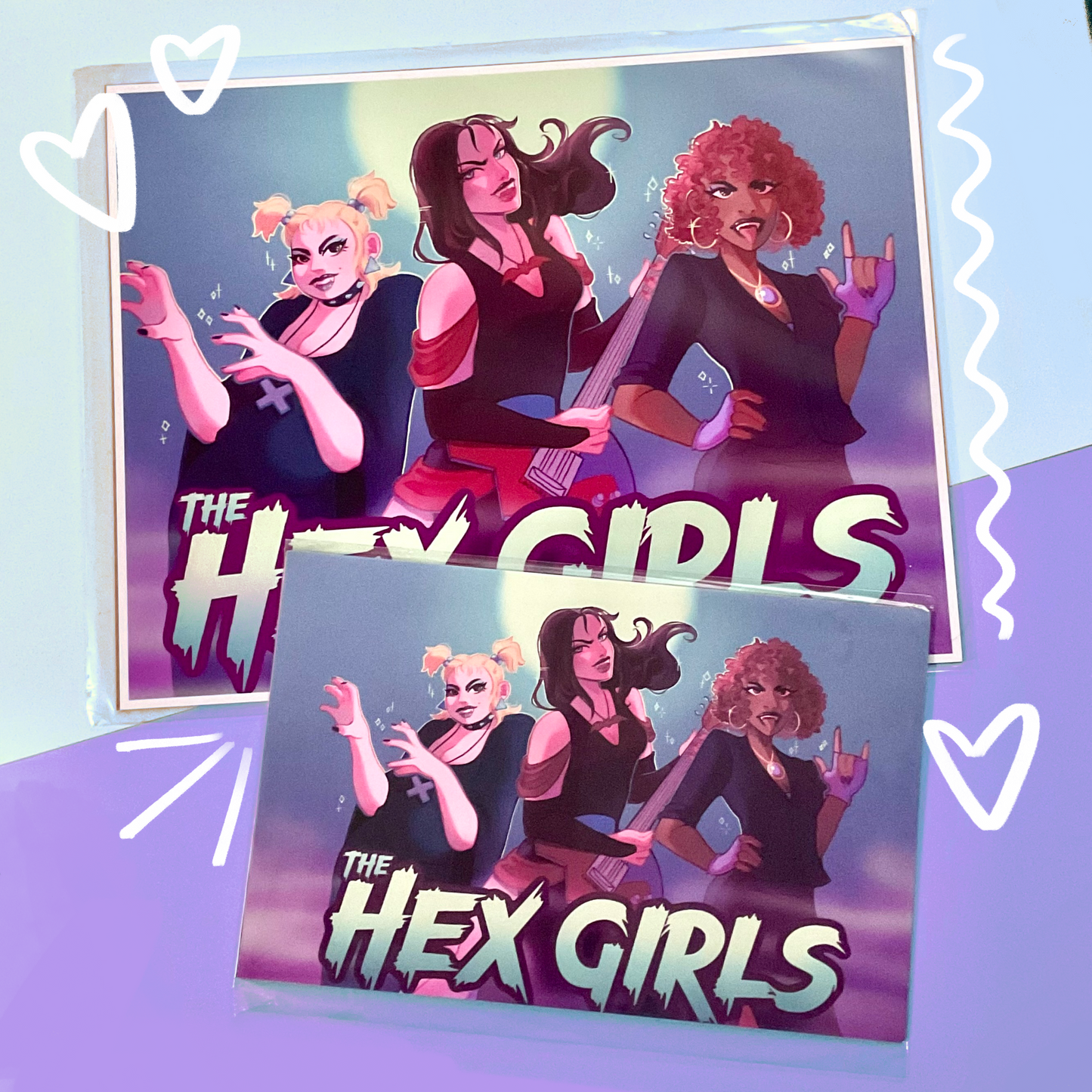 Hex Girls Print