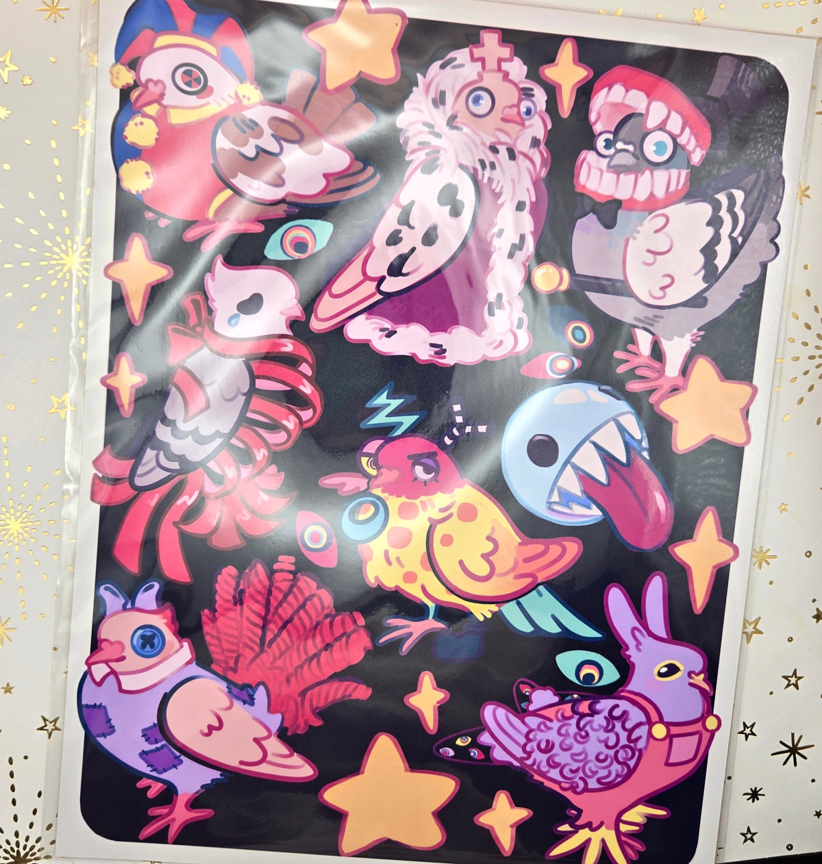 Amazing Pidgital Circus Print