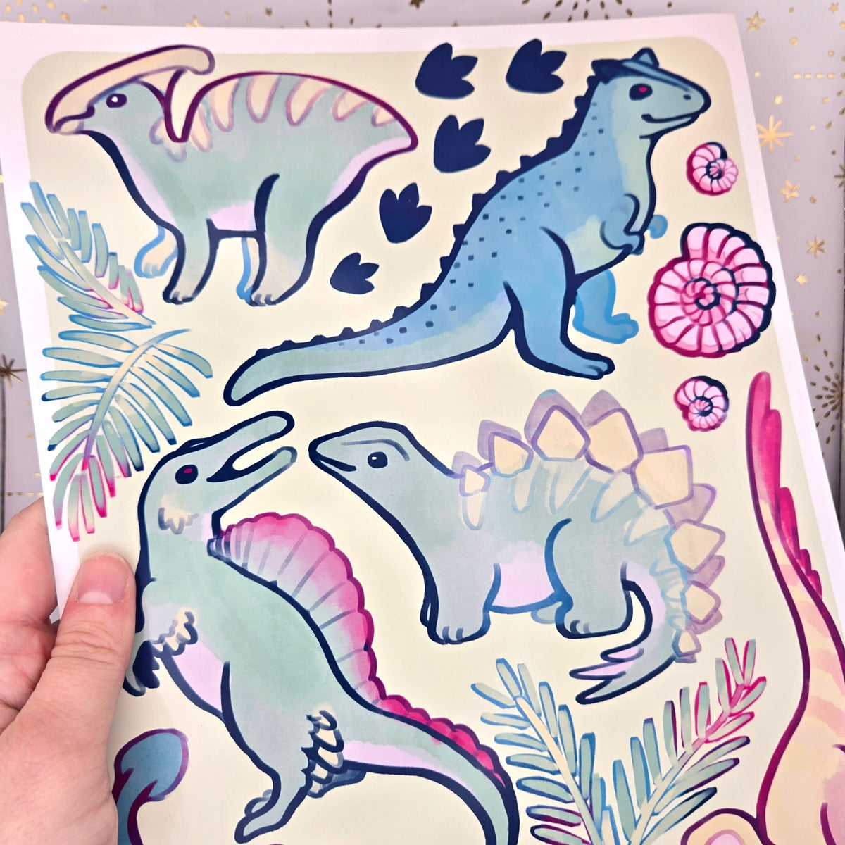 Dinosaur Print