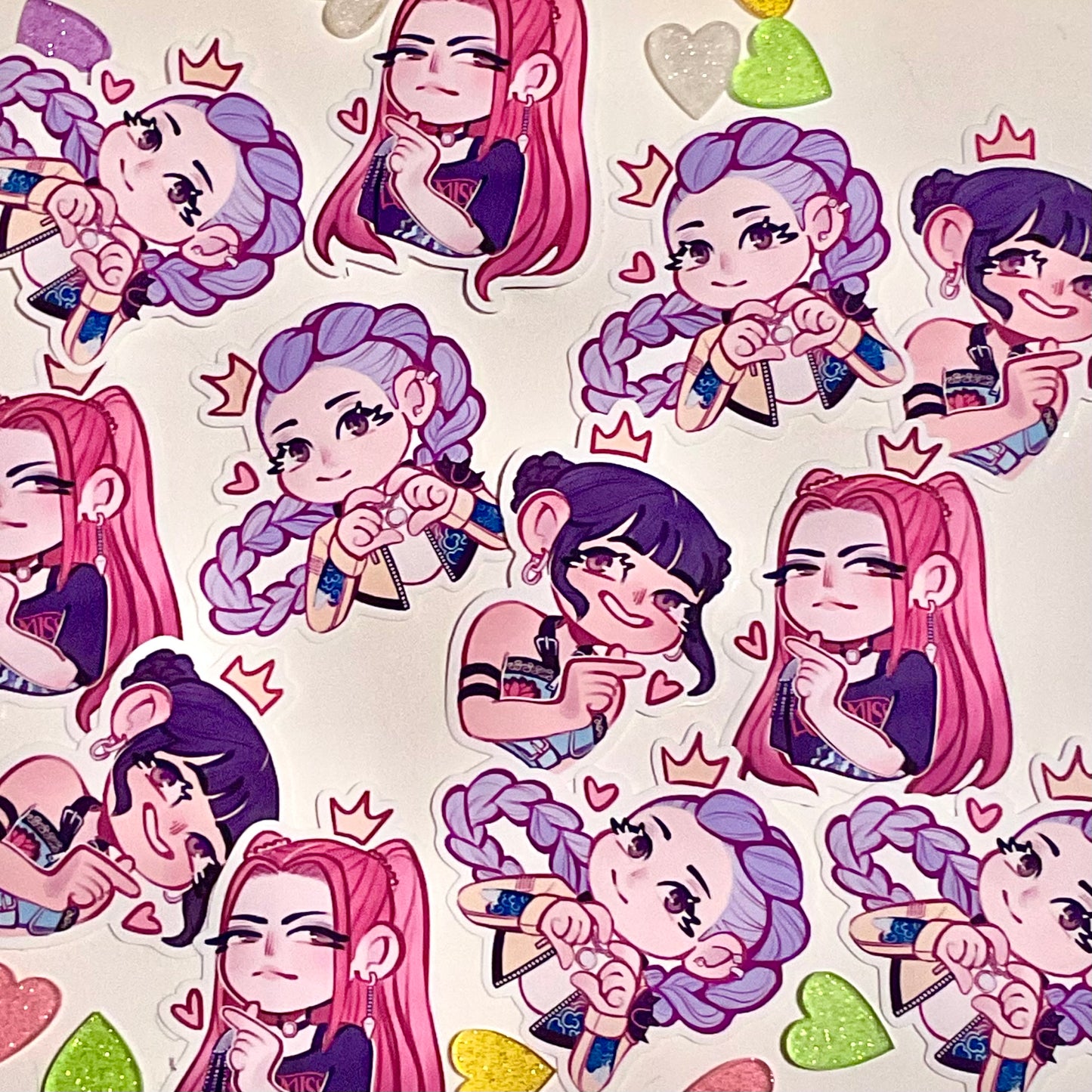 Huntrix Stickers