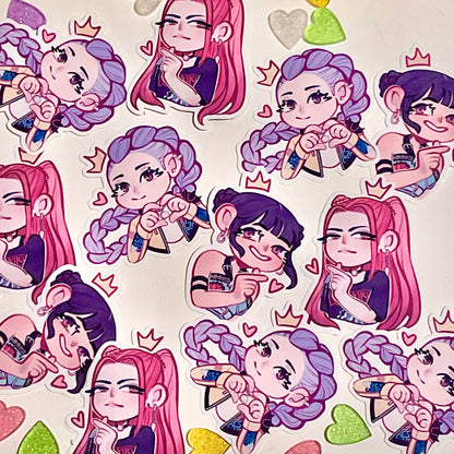 Huntrix Stickers
