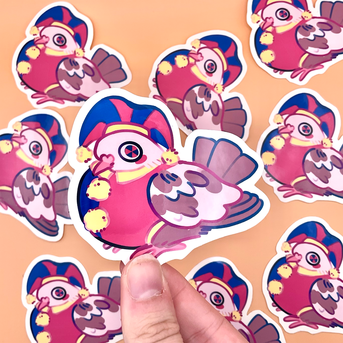 Amazing Pidgital Circus Stickers