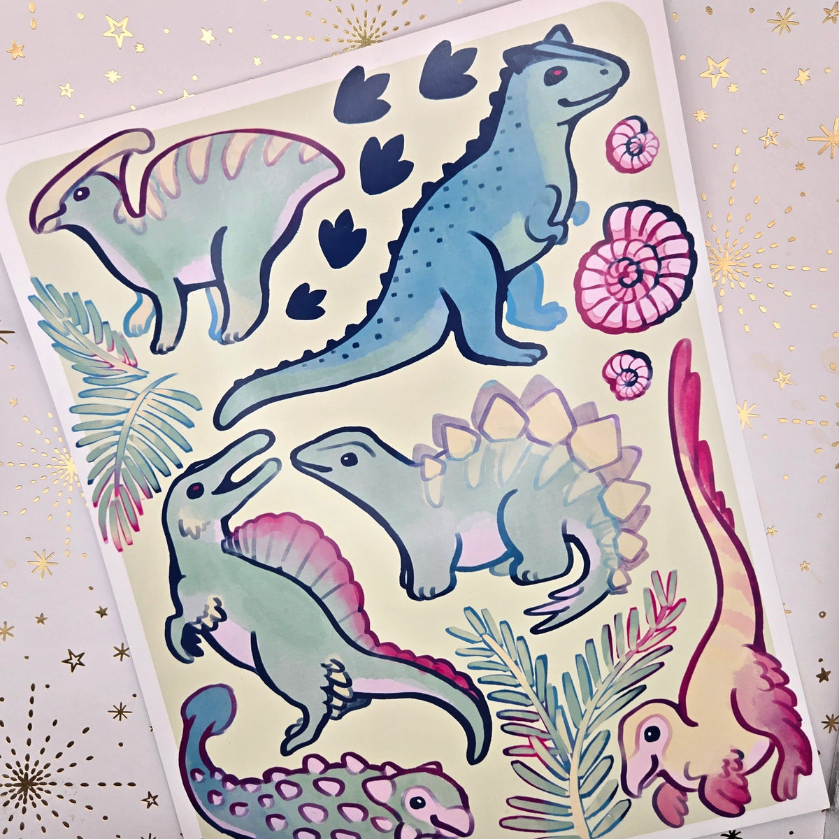 Dinosaur Print