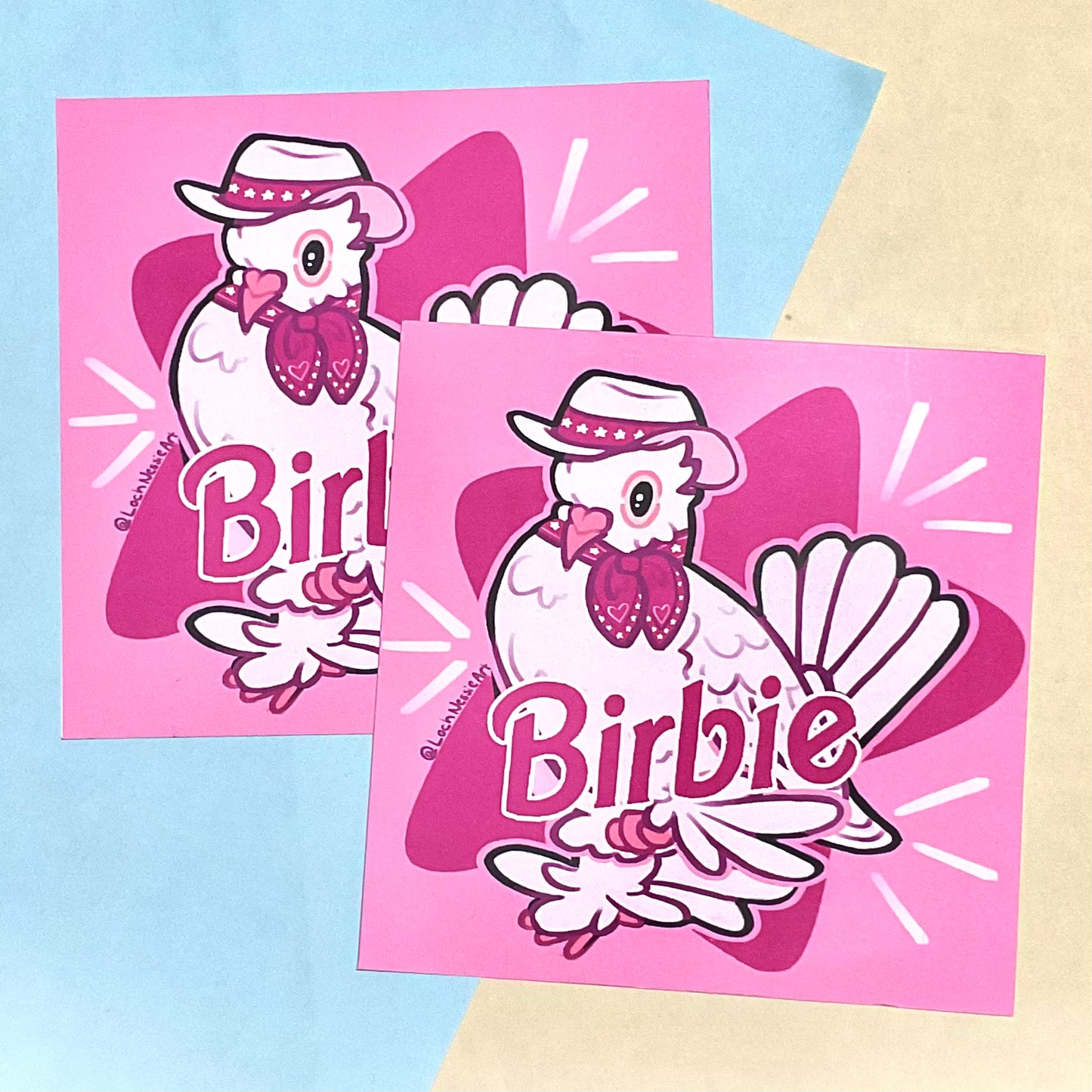 Birbie Girl Print