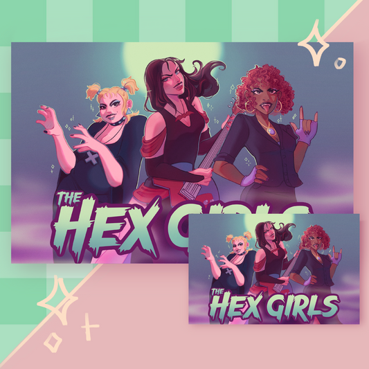 Hex Girls Print