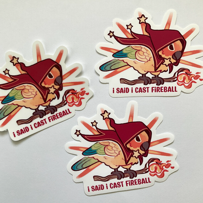 DnD Bird Stickers